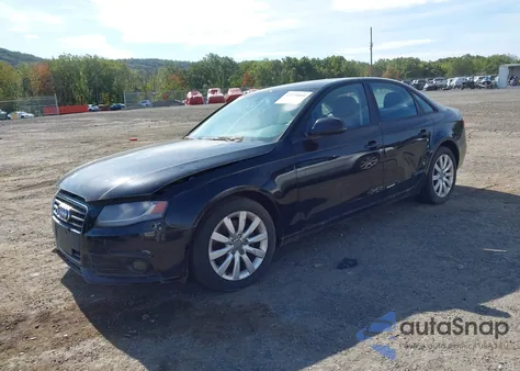 2012 Audi A4 2.0T Premium from USA, damaged, VIN WAUBFAFL0CN013754
